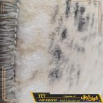 فرش طوسی وینتیج و کهنه نما کد 242 کاشان - خرید فرش فانتزی و مدرن طوسی جدید و ساده - مدل فرش طوسی شیک و جدید