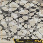 فرش وینتیج کهنه نما کد 255 زمینه طوسی فانتزی مدرن کاشان - فرش طوسی جدید - فرش ارزان قیمت طوسی - کارخانه فرش گوزل کاشان