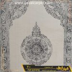 فرش فانتزی و مدرن وینتیج و کهنه نما کد 200 زمینه طوسی کاشان - فرش گوزل کاشان - خرید فرش طوسی فانتزی مدرن جدید و ارزان از کارخانه کاشان