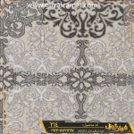 فرش کاشان خرید فرش فانتزی مدرن وینتیج ارزان قیمت کد 214 زمینه طوسی - گلیم فرش ارزان قیمت طوسی مدل جدید - کارخانه فرش گوزل کاشان