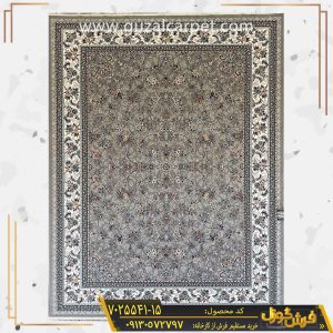 فرش طرح افشان گیلدا فیلی 700 شانه کاشان - فرش 700 شانه تراکم 2550 مدل افشان گیلدا فیلی درجه یک و اصل کاشان - فرش گوزل کاشان - خرید فرش مدل افشان جدید فیلی 700 شانه