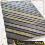 فرش طرح وینتیج فانتزی مدرن کد 304 زمینه طوسی زرد کاشان با قیمت ارزان و طرح شیک جدید