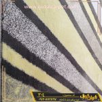 فرش طرح وینتیج فانتزی مدرن کد 304 زمینه طوسی زرد کاشان با قیمت ارزان و طرح شیک جدید