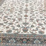 فرش 700 شانه طرح افشان گل ریز زمینه کرم کاشان - فرش طرح افشان کرم - فرش رنگ روشن جدید و بدون ترنج - فرش ارزان قیمت مدل جدید افشان - قیمت فرش ماشینی 12 متری، 9 متری و 6 متری - خرید مستقیم فرش از کارخانه