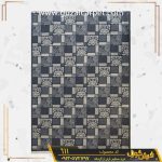 گلیم ماشینی مدرن تکه دوزی کد 600 زمینه فیلی کاشان - خرید از کارخانه فرش گوزل کاشان
