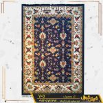 گلیم سنتی کد 705 زمینه سرمه ای کاشان - خرید از کارخانه فرش گوزل کاشان