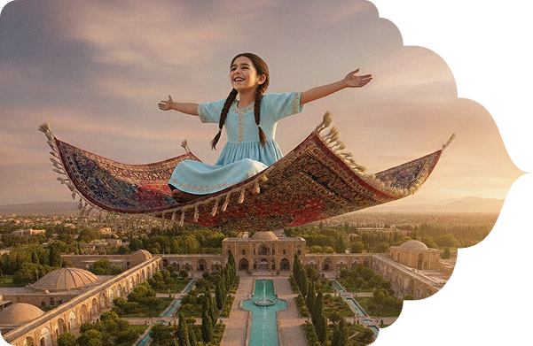 فرش گوزل، به زیبایی یک لبخند