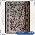 فرش 1200 شانه طرح افشان گلوریا زمینه سرمه ای کارخانه فرش گوزل کاشان - خرید فرش 1200 شانه مستقیم از کارخانه